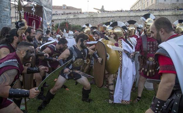 La batalla por Qart Hadast llenará este viernes de actividad guerrera la Cuesta del Batel