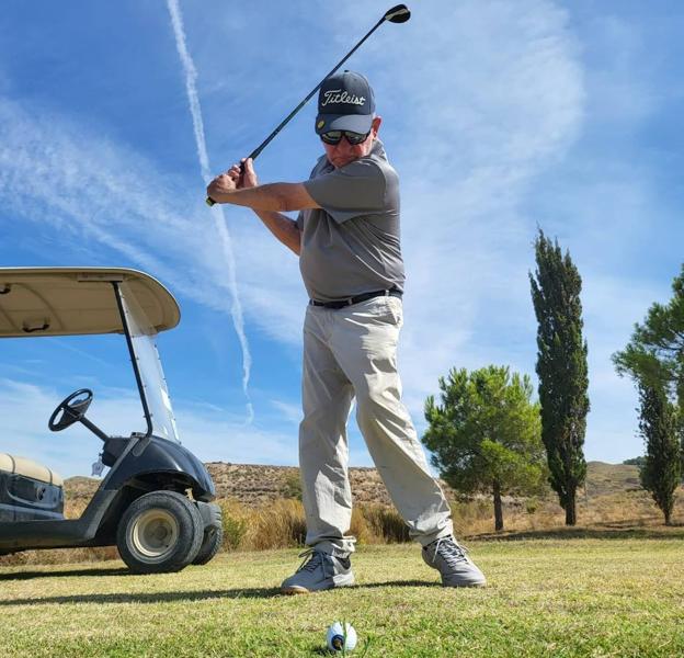 El campo Lorca Golf Resort acoge el torneo de golf de los Juegos Deportivos del Guadalentín con 45 participantes