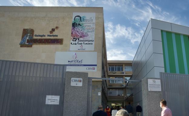 Facade of the La Fuensanta Marist school in Murcia, in a file image.