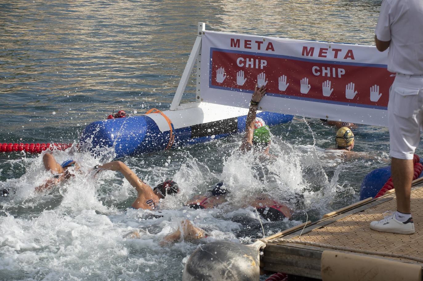 Fase final de la Copa de España de aguas abiertas celebrado en Cartagena