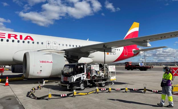 ¿Para qué sirve la «pinza» que se muestra desde la pista de despegue al piloto del avión?