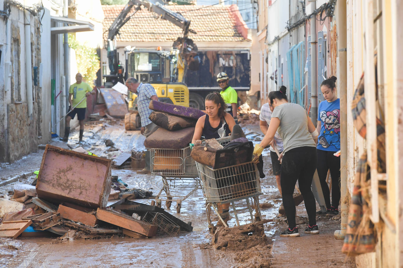 El día después de la tragedia en Javalí Viejo