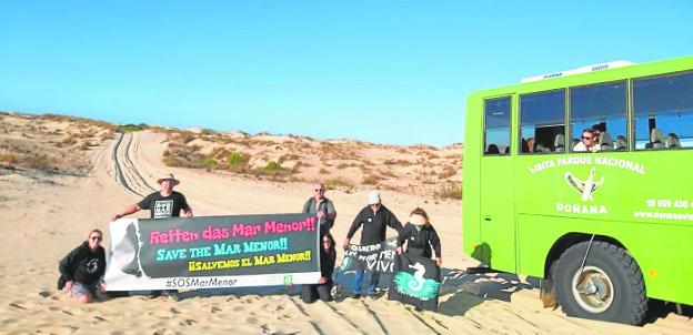 Ecologistas promueven el hermanamiento Doñana-Mar Menor
