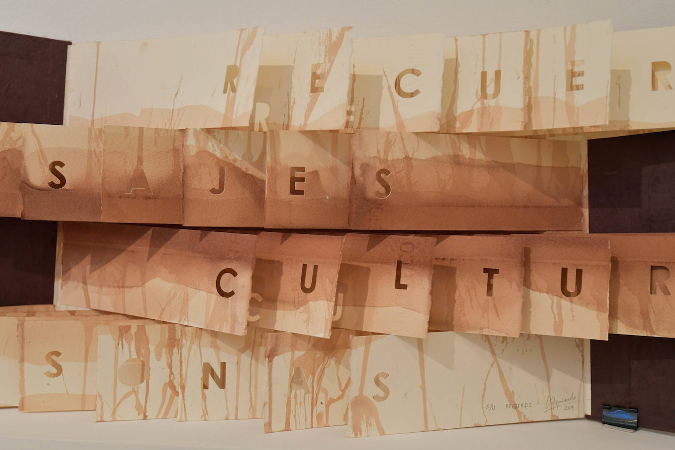 Exposición 'Memoria, naturaleza y artificio' en el Mubam