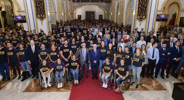 La UCAM celebra la gala de las estrellas del deporte