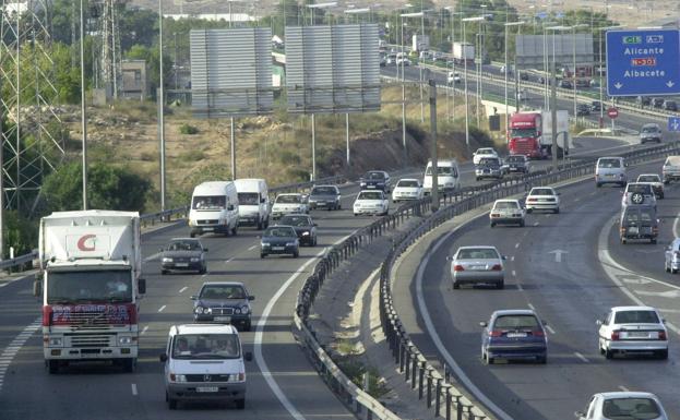 Las pantallas acústicas en la A-30 a la altura de Los Rectores, en Murcia, tendrán dos metros de altura