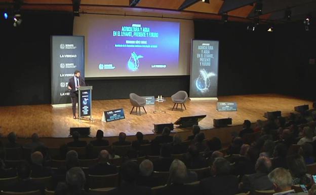 Morán afirma que el Trasvase es una herramienta «más», pero no la única para cubrir las necesidades de la agricultura