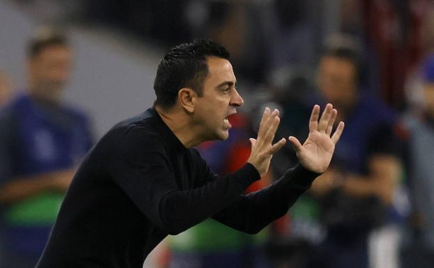 Xavi Hernández, Barça coach. 