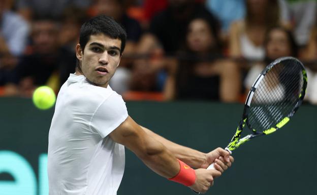 Horario y dónde ver el partido entre Carlos Alcaraz y David Goffin