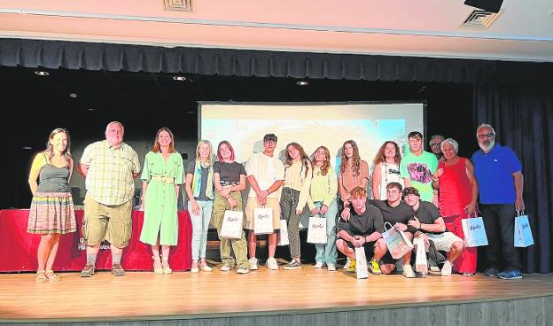 Encuentro en Águilas con alumnos de cuatro países