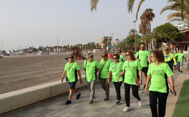 La Asociación contra el Cáncer de San Pedro estrena una ruta saludable