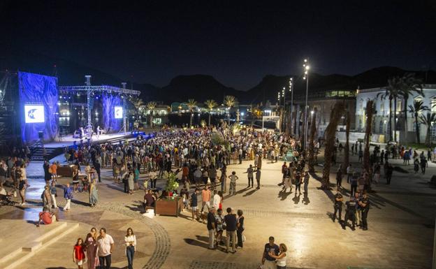 El Puerto de Cartagena acoge del 7 al 11 un evento de luz y sonido