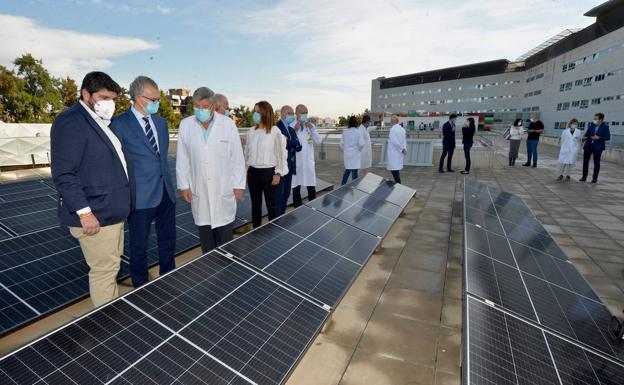 Todos los hospitales de la Región de Murcia contarán con placas solares para ahorrar en la factura