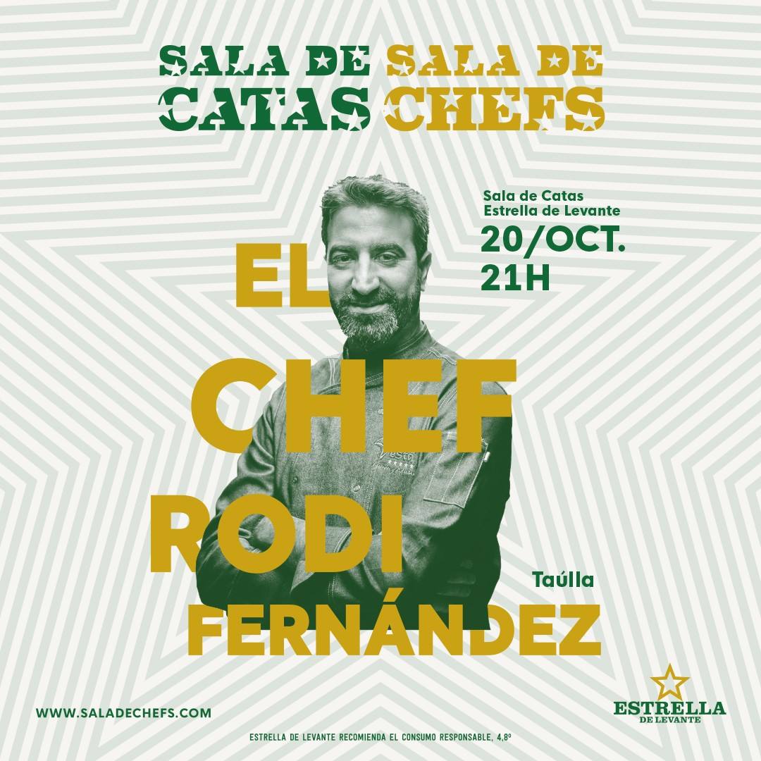Rodi Fernández lleva su cocina en Taulla a una nueva edición de Sala de Chefs en Estrella de Levante