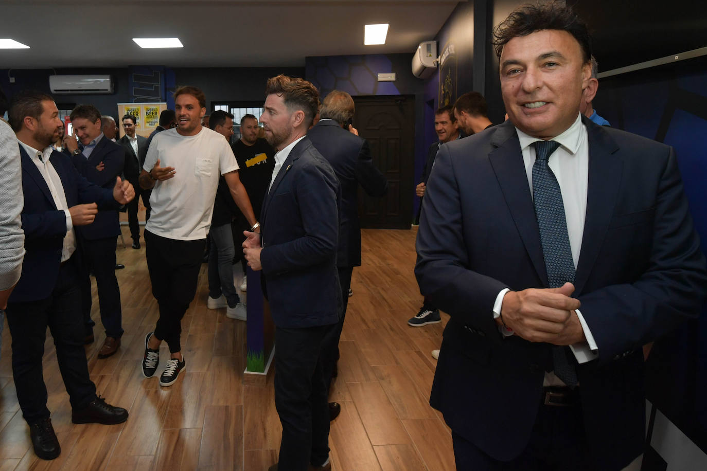 Quique Pina presenta la Ciudad del Fútbol