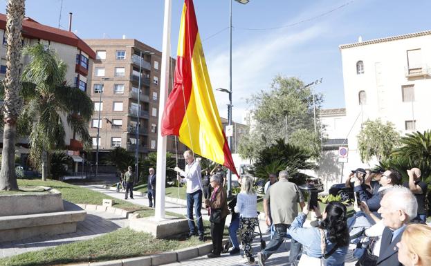 Enfermos de párkinson, protagonistas en Lorca del Día de la Fiesta Nacional