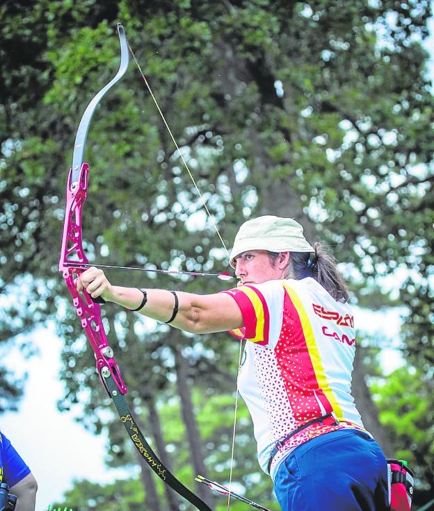 Ana Cano, del Club Arco Lorca, plata con España en el Mundial