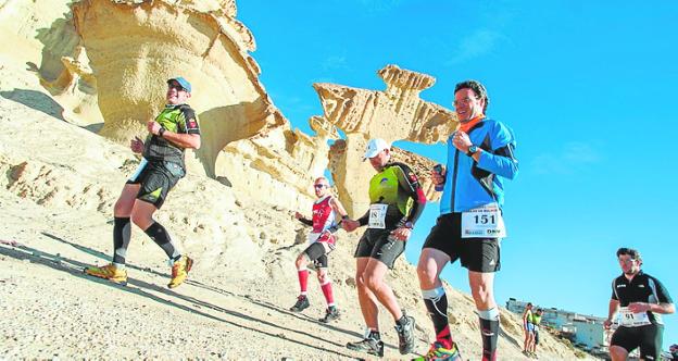 Senderismo por Bolnuevo con el programa D'Ruta del Ayuntamiento de Caravaca