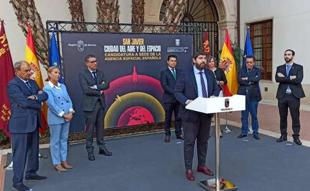 La Región de Murcia se postula con San Javier como sede de la Agencia Espacial Española