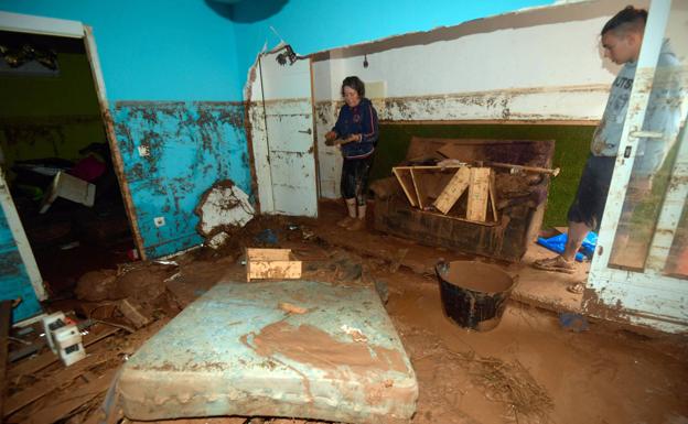 Conceden las primeras ayudas a ocho familias afectadas por las lluvias en Javalí Viejo y La Ñora