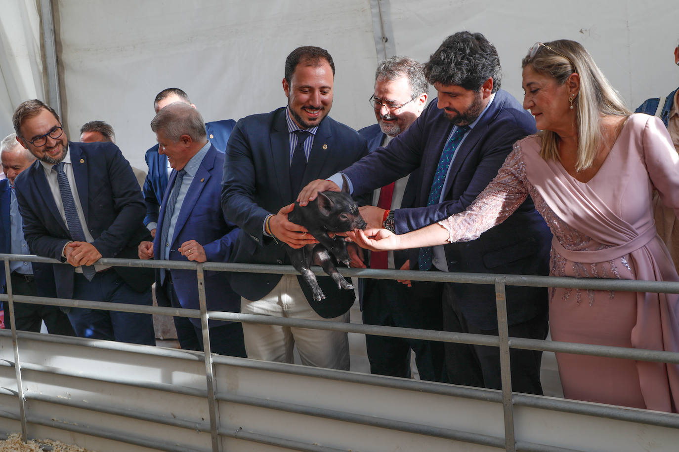 Inauguración de la feria ganadera y agroalimentaria Sepor en Lorca
