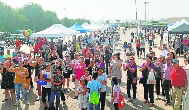 Encuentro de vecinos en La Aljorra