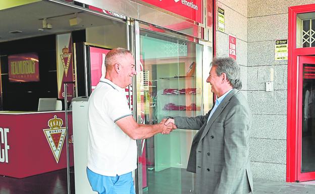 Ramos y Moreno quieren cerrar mañana su acuerdo para cogobernar el Real Murcia