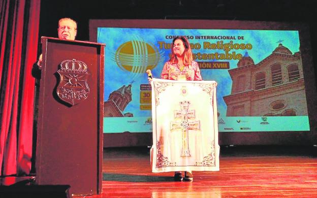 Melgarejo interviene en el XVIII Congreso Internacional de Turismo Religioso, en Colombia. / LA VERDAD