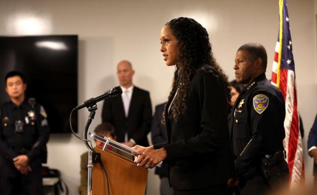San Francisco District Attorney Brooke Jenkins speaks about the attack on Paul Pelosi. 