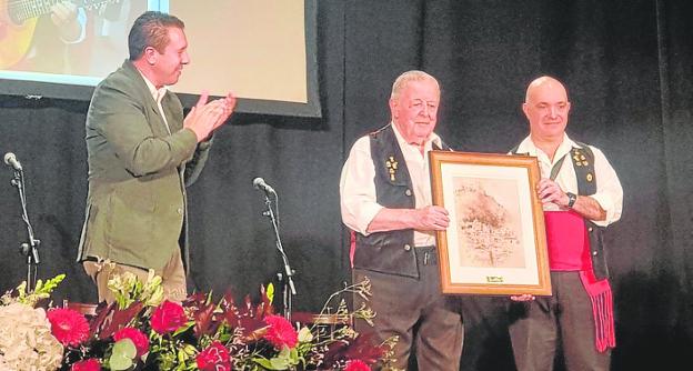 Homenaje al músico Lucas Moreno Chacón en Mula