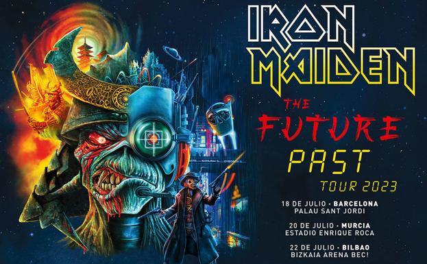 Colas de más de tres horas para comprar las entradas de Iron Maiden en Murcia, Barcelona y Bilbao