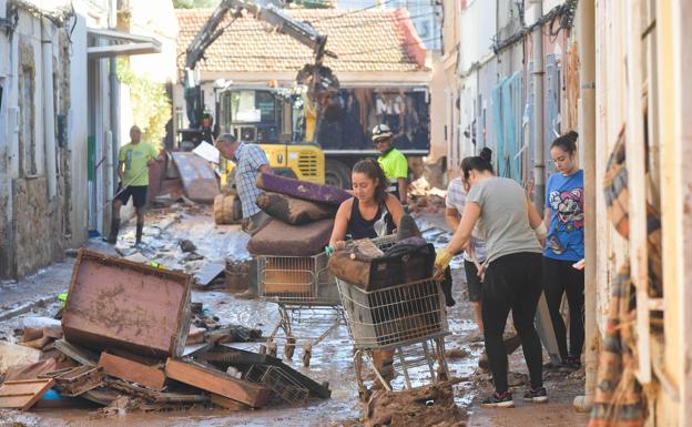 Siete familias de Javalí Viejo y La Ñora afectadas por las fuertes lluvias recibirán ayudas directas