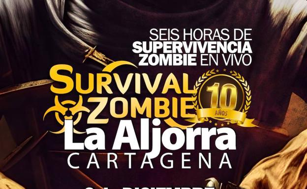 La Aljorra acogerá el próximo 3 de diciembre la fiesta Survival Zombie