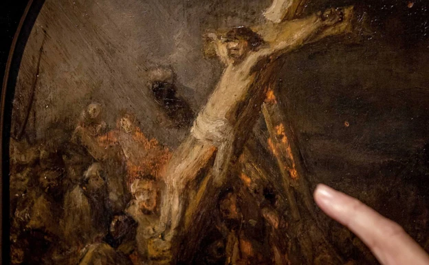 Rembrandt pintó un boceto al óleo arrumbado durante un siglo