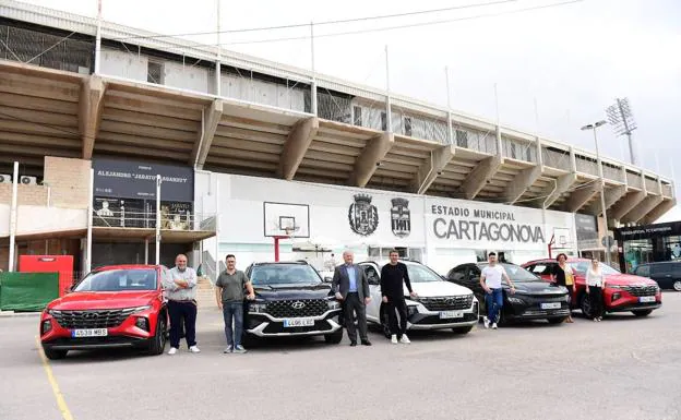 El FC Cartagena confía en Hyundai Huertas Móvil para hacer su flota más sostenible