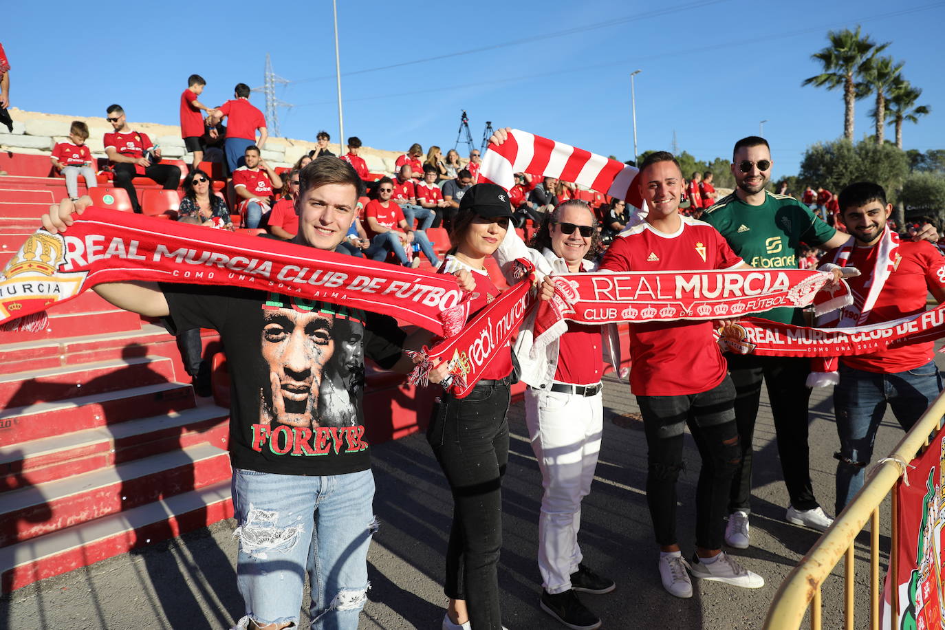 El empate del Real Murcia frente a La Nucía, en imágenes