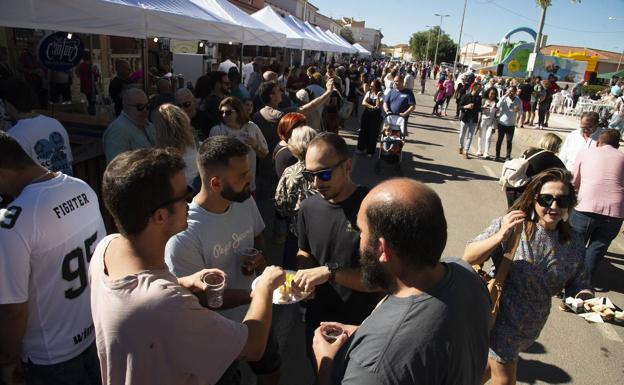 Muestra de queso y cerveza de la comarca en La Aljorra