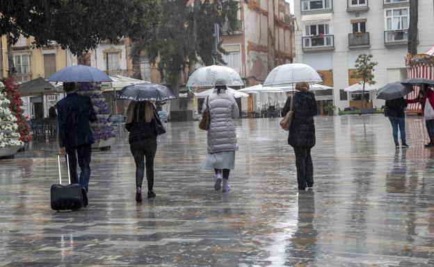 Aviso amarillo por lluvia en el Campo de Cartagena y Mazarrón para este jueves