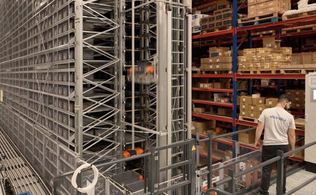 Presentación del nuevo almacén inteligente Verdú