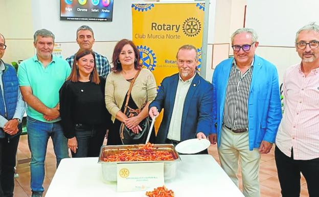 Apoyo de Rotary Club Murcia Norte a Jesús Abandonado