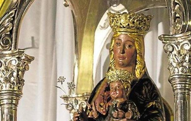 La Virgen del Rosell sale este viernes en procesión de Santa María de Cartagena en la víspera de su día grande