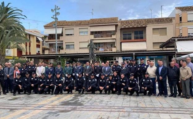 La Policía Local de San Javier celebra el día de su patrón, San Gregorio Magno