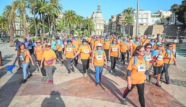 Pasos por la salud en el Día de la Diabetes en Cartagena