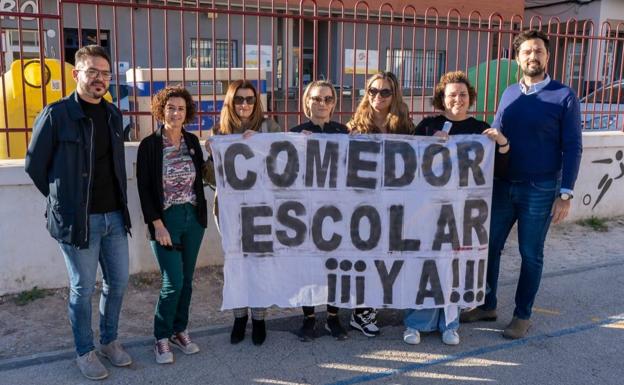 Arrecian las quejas en Bullas por la demora en la construcción del comedor escolar