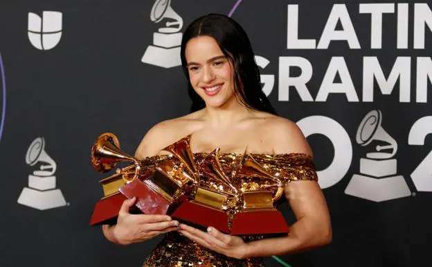 Rosalía hace historia en los Grammy Latino con 'Motomami' y C. Tangana, mejor canción con Jorge Drexler