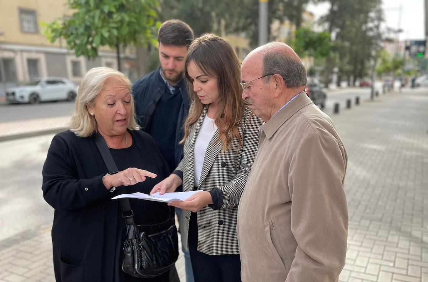 El PP pide alternativas «reales» a los 350 plazas de aparcamiento que el Ayuntamiento de Murcia «eliminará en Vistabella, La Paz y La Fama»
