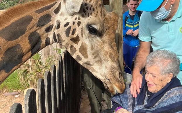 La Ambulancia del Deseo cumple la petición de tres mujeres y las lleva de excursión a Terra Natura