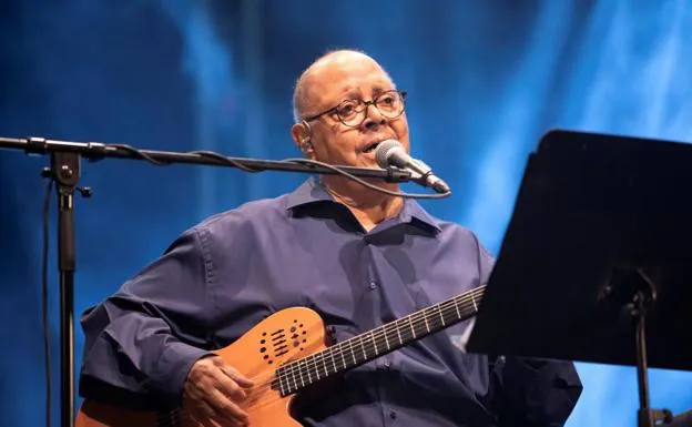 Cuban singer-songwriter Pablo Milanés. 