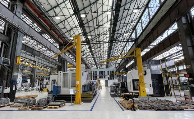 Navantia recuerda en imágenes los 75 años de evolución de su fábrica de motores