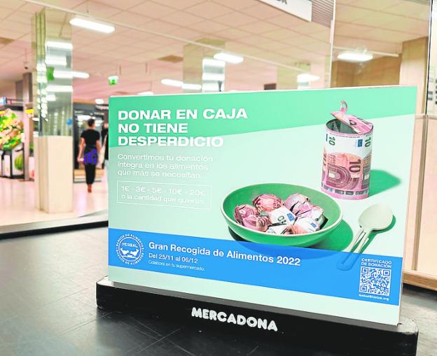 Mercadona participa en la 'Gran recogida de alimentos 2022' organizada por Fesbal
